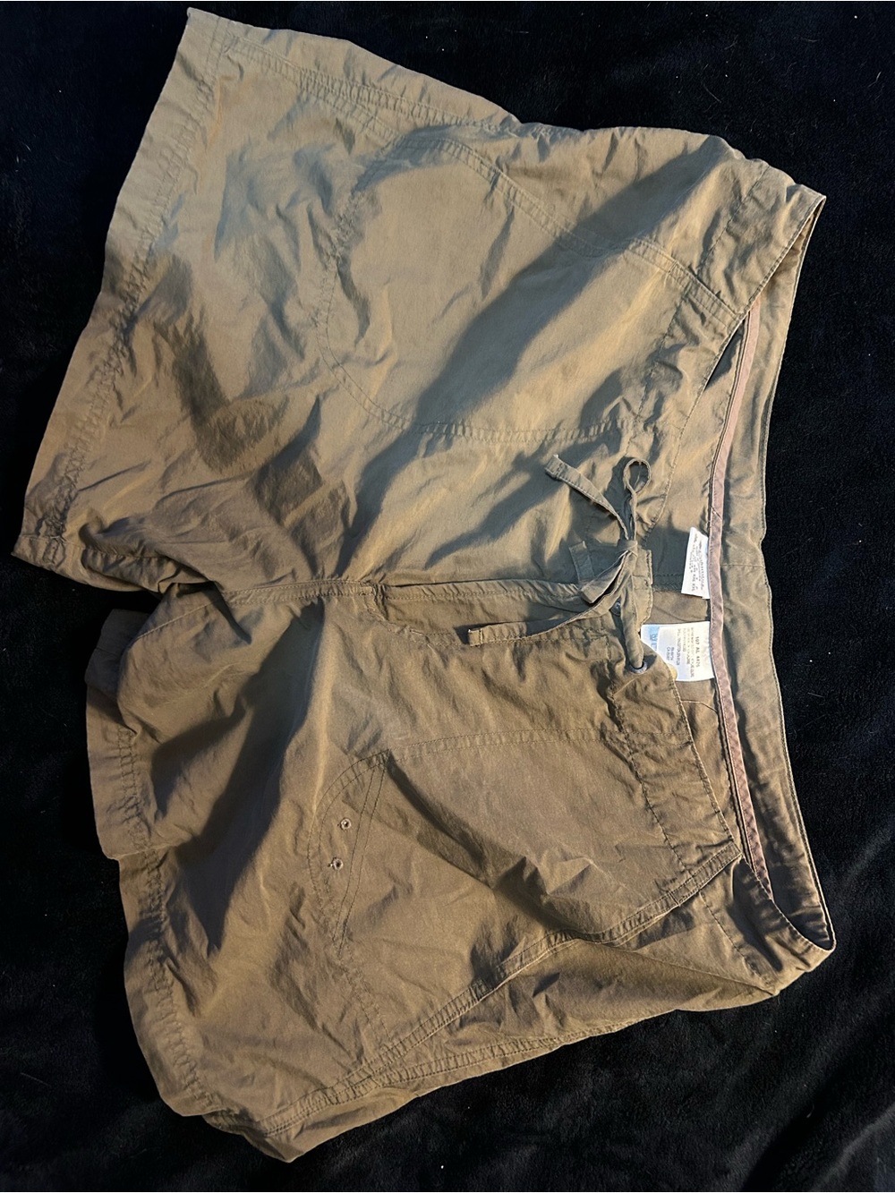Columbia Women’s Olive Green Casual Drawstring Shorts XXL